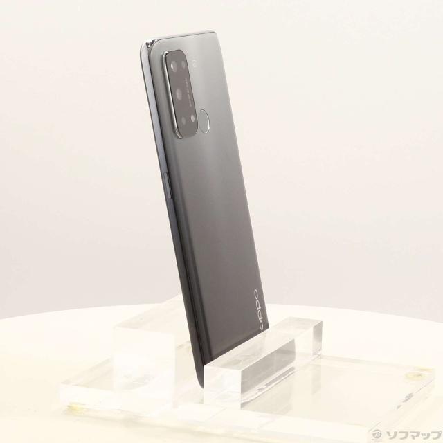 (中古)ワイモバイル OPPO Reno5 A 128GB シルバーブラック A101OP Y!mobile SIMフリー(368-ud)_3