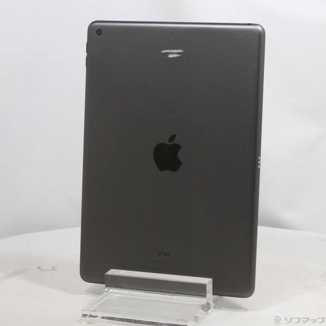 (中古)Apple iPad 第7世代 128GB スペースグレイ MW772J/A Wi-Fi(377-ud)