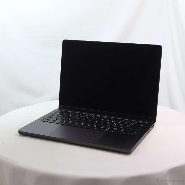 (中古)MacBook Pro 14.2-inch Late-2025 MDE14J/A M5 10コアCPU_10コアGPU 16GB SSD1TB スペースブラック (26.3 Tahoe)(368-ud)