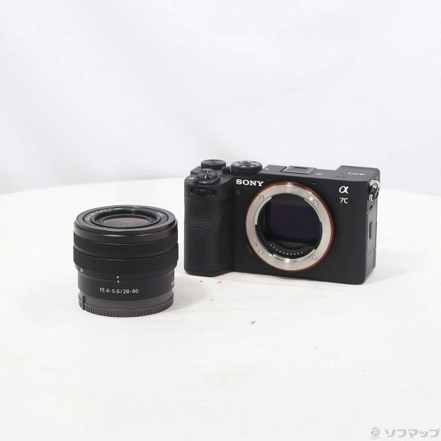 (中古)SONY α7C II ズームレンズキット ブラック ILCE-7CM2L(262-ud)