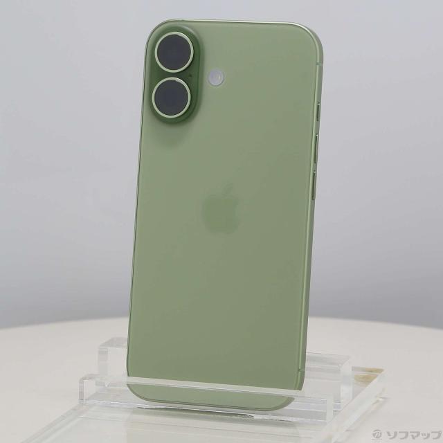 (中古)Apple iPhone17 256GB セージ MG6C4J/A SIMフリー(352-ud)