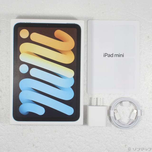 (中古)Apple iPad mini(A17 Pro) 128GB ブルー MXN73J/A Wi-Fi(276-ud)_4