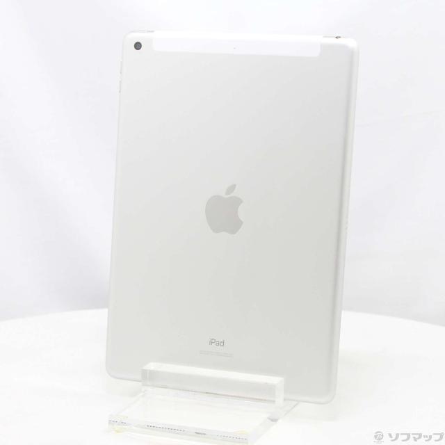 (中古)Apple iPad 第7世代 32GB シルバー MW6C2J/A auロック解除SIMフリー(349-ud)