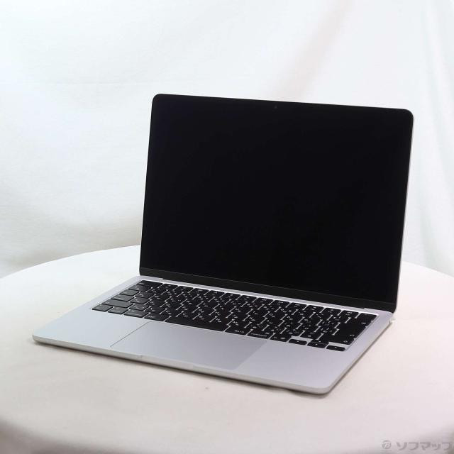 (中古)Apple MacBook Air 13.6-inch Early-2025 MW0W3J/A Apple M4 10コアCPU_8コアGPU 16GB SSD256GB シルバー (26.3 Tahoe)(269-ud)