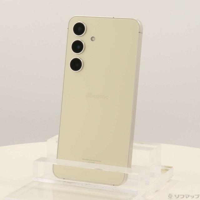 (中古)SAMSUNG Galaxy S24 256GB アンバーイエロー SC-51E docomo SIMフリー(377-ud)