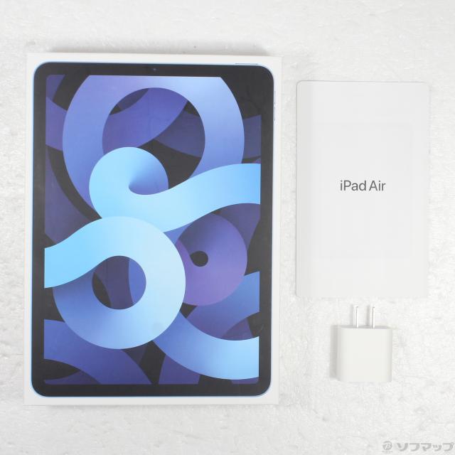 中古)Apple iPad Air 第4世代 256GB スカイブルー MYFY2J/A Wi-Fi(305-ud)