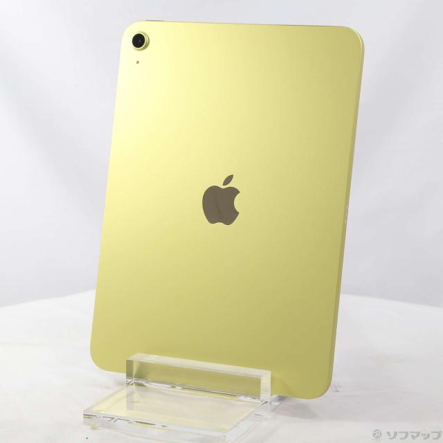 (中古)Apple iPad(A16) 128GB イエロー MD4D4J/A Wi-Fi(258-ud)