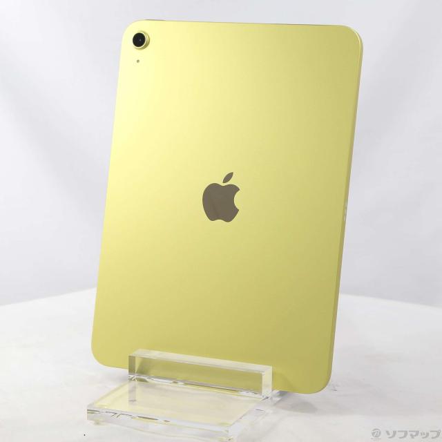 (中古)Apple iPad(A16) 128GB イエロー MD4D4J/A Wi-Fi(258-ud)