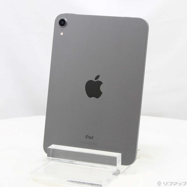 (中古)Apple iPad mini 第6世代 256GB スペースグレイ MK7T3J/A Wi-Fi(349-ud)