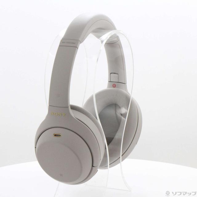 (中古)SONY WH-1000XM4SM プラチナシルバー(349-ud)_1