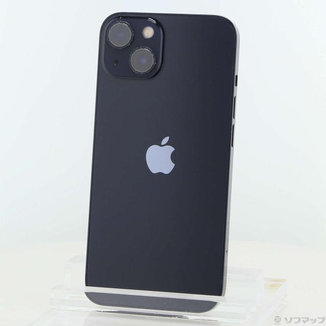 (中古)Apple iPhone13 128GB ミッドナイト MLNC3J/A SIMフリー(344-ud)