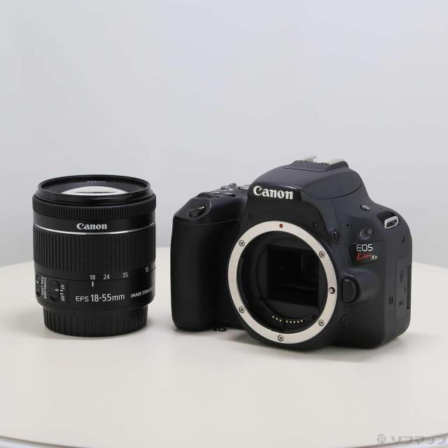(中古)Canon EOS Kiss X9 黒いこと EF-S18-55 IS STM 水晶体一揃いの道具(276-ud)