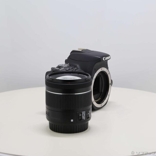 (中古)Canon EOS Kiss X9 黒いこと EF-S18-55 IS STM 水晶体一揃いの道具(276-ud)