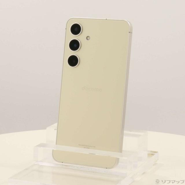 (中古)SAMSUNG Galaxy S24 256GB アンバーイエロー SC-51E docomo SIMフリー(377-ud)