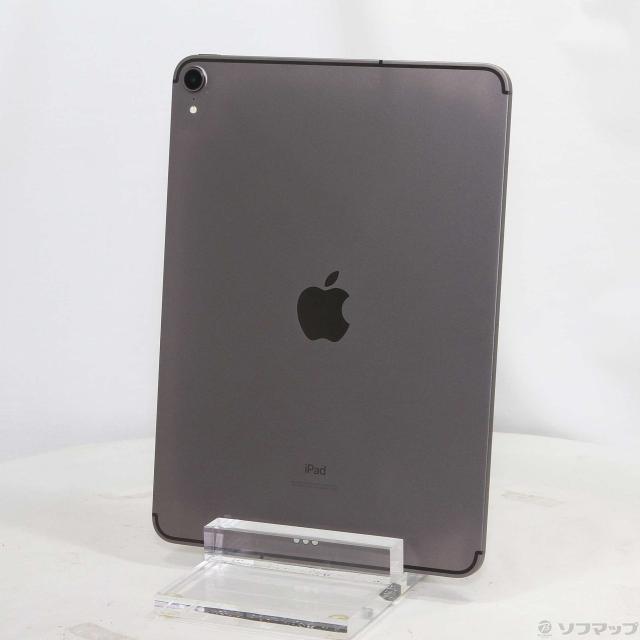 (中古)Apple iPad Pro 11インチ 256GB スペースグレイ MU102J/A SIMフリー(258-ud)