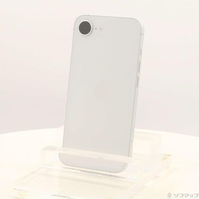 (中古)Apple iPhone16e 128GB ホワイト MD1R4J/A SIMフリー(258-ud)