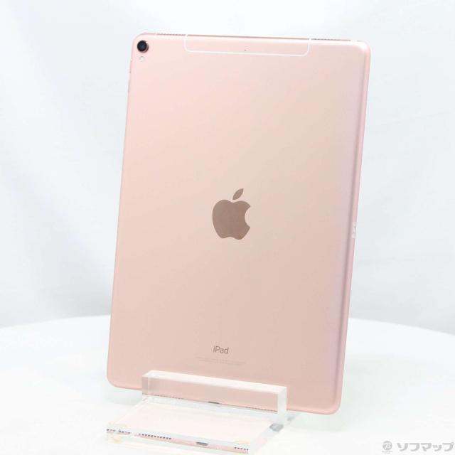 (中古)Apple iPad Pro 10.5インチ 64GB ローズゴールド MQF22J/A auロック解除SIMフリー(349-ud)