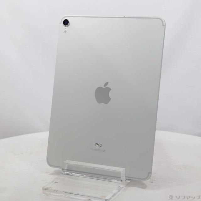 (中古)Apple iPad Pro 11インチ 256GB シルバー NU172J/A docomoロック解除SIMフリー(348-ud)