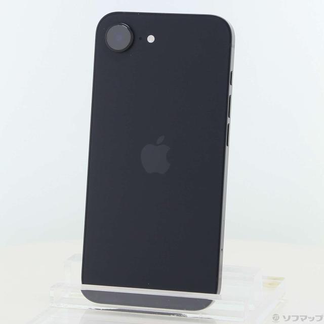 (中古)Apple iPhone16e 128GB ブラック MD1Q4J/A SIMフリー(348-ud)
