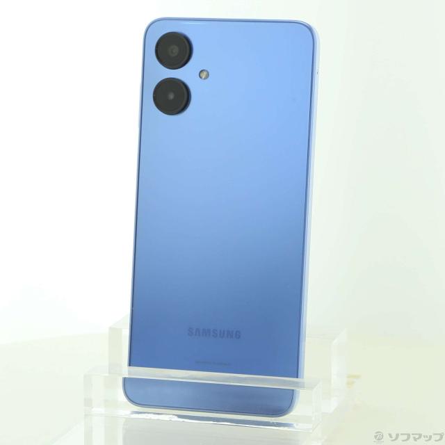 (中古)SAMSUNG Galaxy A25 5G 64GB ブルー SCG33 au SIMフリー(368-ud)