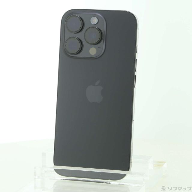 (中古)Apple iPhone16 Pro 512GB ブラックチタニウム MYN43J/A SIMフリー(276-ud)