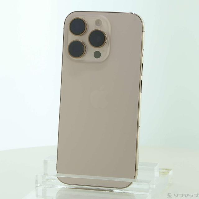 (中古)Apple iPhone16 Pro 128GB デザートチタニウム MYMX3J/A SIMフリー(276-ud)