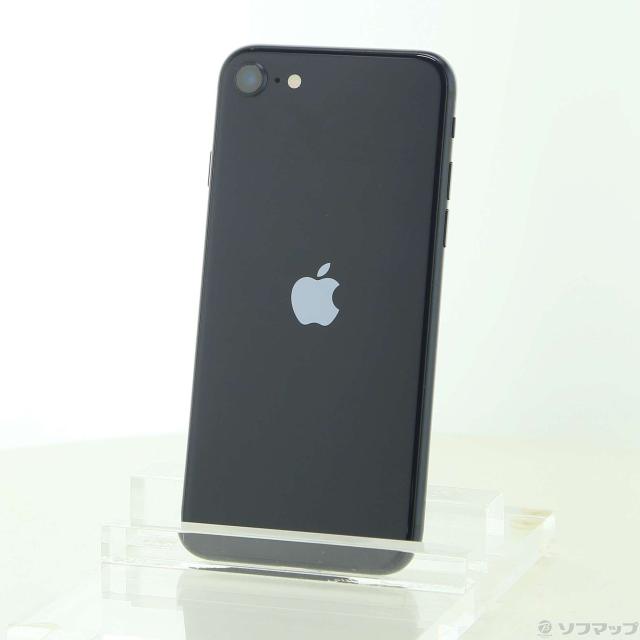 (中古)Apple iPhone SE 第3世代 64GB ミッドナイト MMYC3J/A SIMフリー(305-ud)