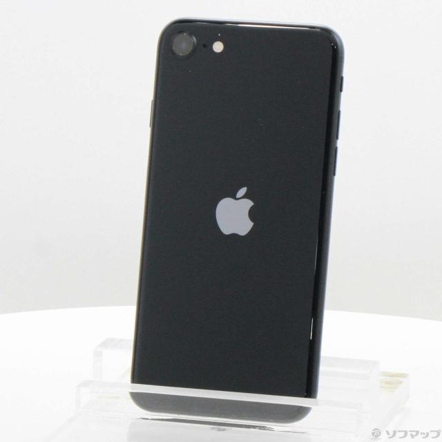 (中古)Apple iPhone SE 第3世代 64GB ミッドナイト MMYC3J/A SIMフリー(352-ud)
