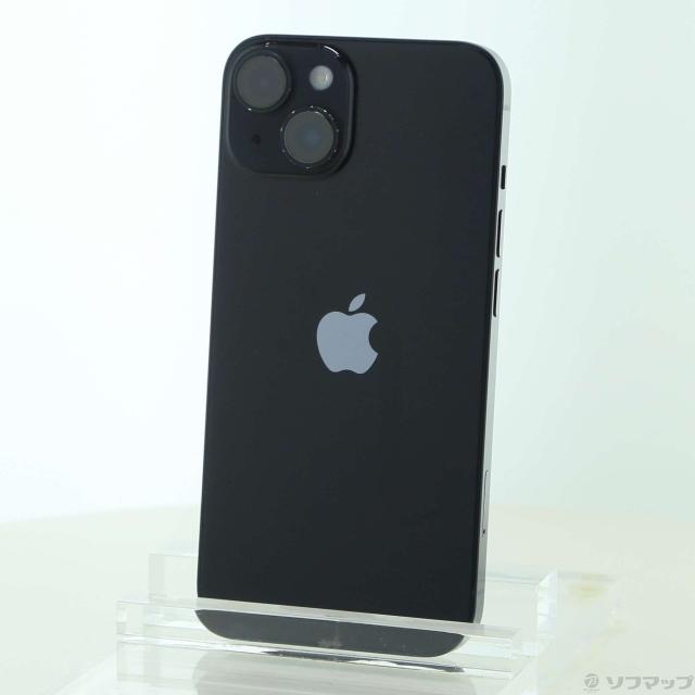 (中古)Apple iPhone14 128GB ミッドナイト MPUD3J/A SIMフリー(276-ud)
