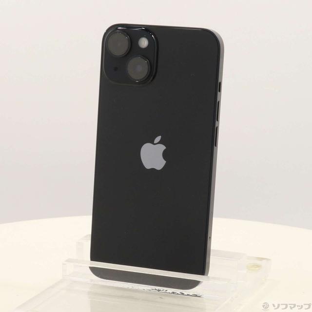 (中古)Apple iPhone14 128GB ミッドナイト MPUD3J/A SIMフリー(258-ud)