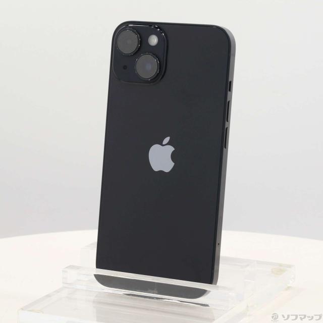 (中古)Apple iPhone14 128GB ミッドナイト MPUD3J/A SIMフリー(371-ud)