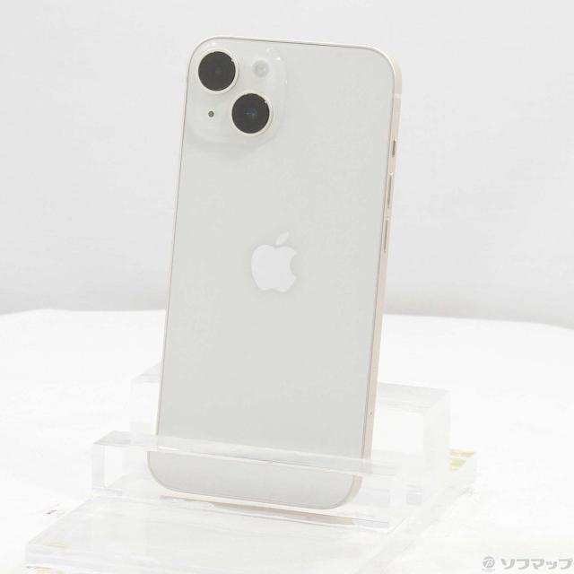 (中古)Apple iPhone14 128GB スターライト MPUQ3J/A SIMフリー(344-ud)