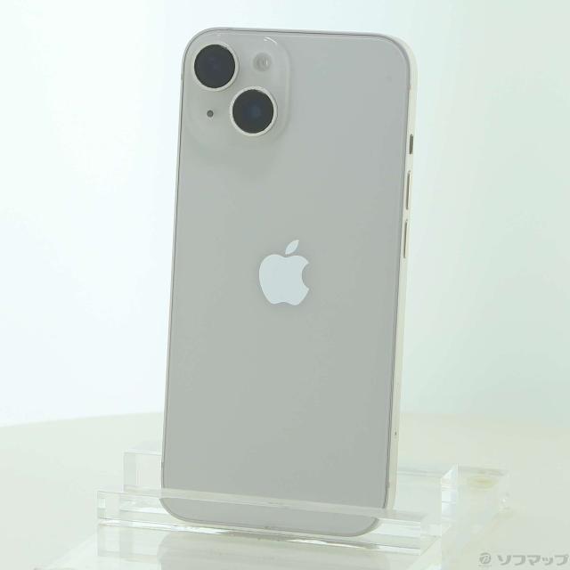 中古)Apple iPhone14 128GB スターライト MPUQ3J/A SIMフリー(198-ud)