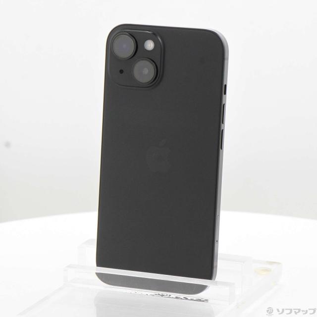(中古)Apple iPhone15 512GB ブラック MTMU3J/A SIMフリー(262-ud)