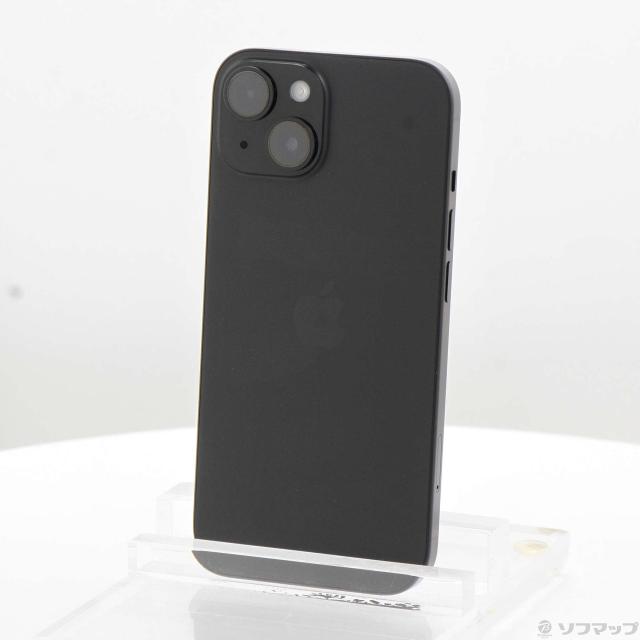 (中古)Apple iPhone15 512GB ブラック MTMU3J/A SIMフリー(262-ud)
