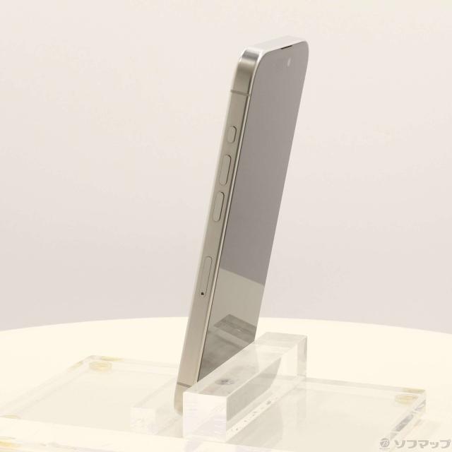 (中古)Apple iPhone15 Pro 256GB ホワイトチタニウム MTUD3J/A SIMフリー(377-ud)_1