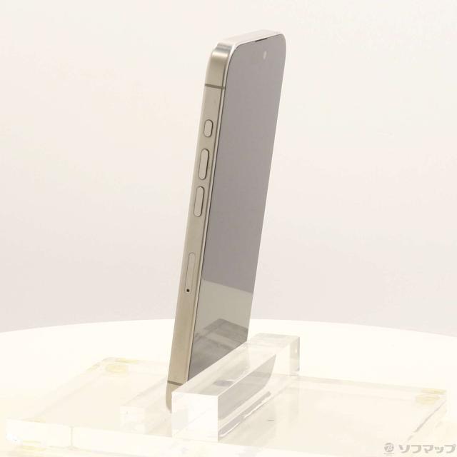 (中古)Apple iPhone15 Pro 256GB ナチュラルチタニウム MTUF3J/A SIMフリー(258-ud)_1