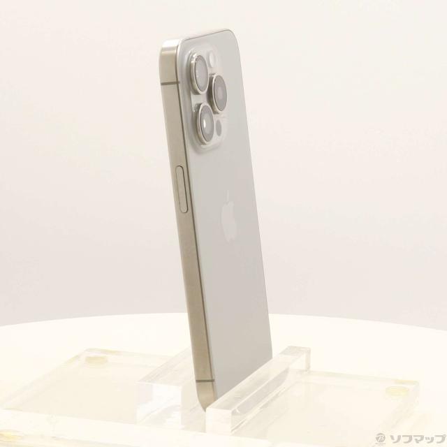 (中古)Apple iPhone15 Pro 256GB ナチュラルチタニウム MTUF3J/A SIMフリー(258-ud)_3