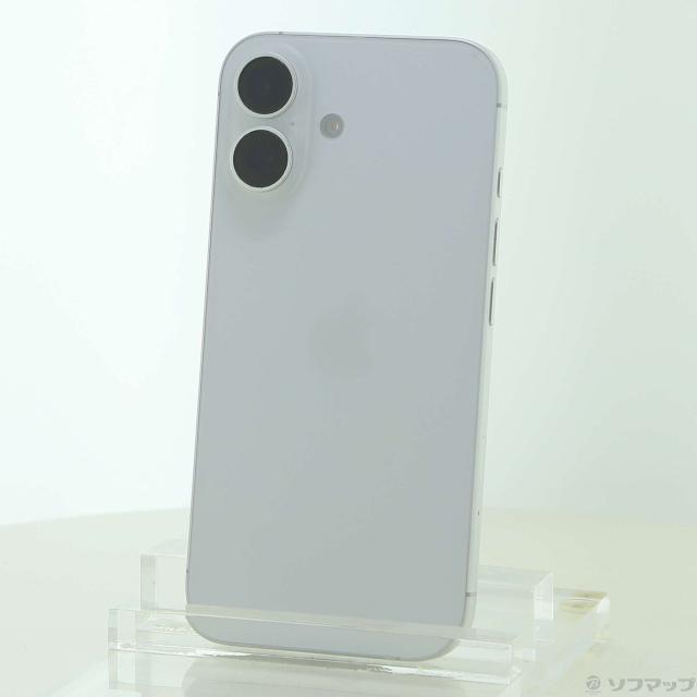 中古)Apple iPhone16 128GB ホワイト MYDR3J/A SIMフリー(297-ud)