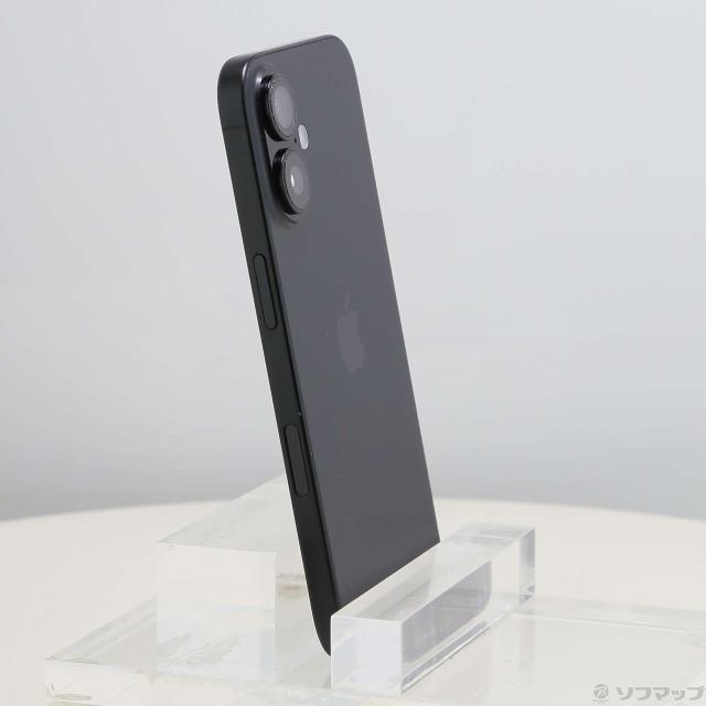 (中古)Apple iPhone16 256GB ブラック MYDW3J/A SIMフリー(377-ud)_3