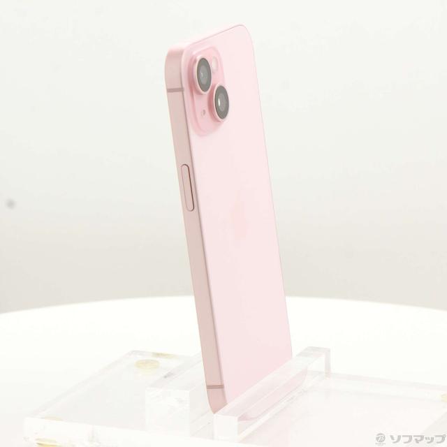 (中古)Apple iPhone15 256GB ピンク MTMP3J/A SIMフリー(276-ud)_3