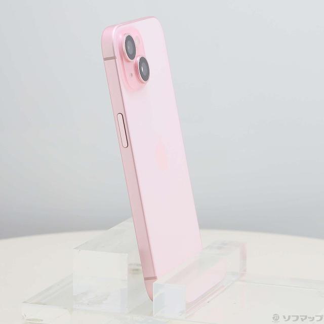 (中古)Apple iPhone15 256GB ピンク MTMP3J/A SIMフリー(377-ud)_3