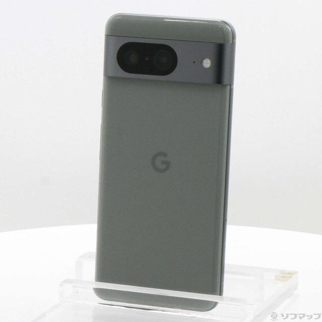 (中古)GOOGLE Google Pixel 8 128GB ヘーゼル GOSAY1 Softbank SIMフリー(297-ud)