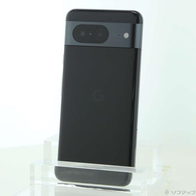 (中古)GOOGLE Google Pixel 8 128GB オブシディアン GOSAY2 Softbank SIMフリー(198-ud)