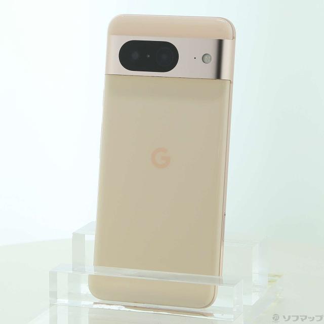 (中古)GOOGLE Google Pixel 8 128GB ローズ GOSAY3 Softbank SIMフリー(251-ud)