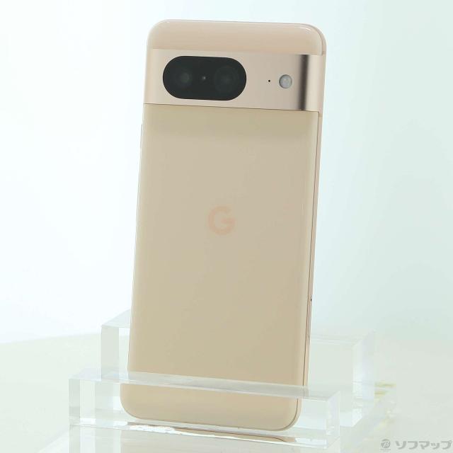 (中古)GOOGLE Google Pixel 8 128GB ローズ GOSAY3 Softbank SIMフリー(368-ud)
