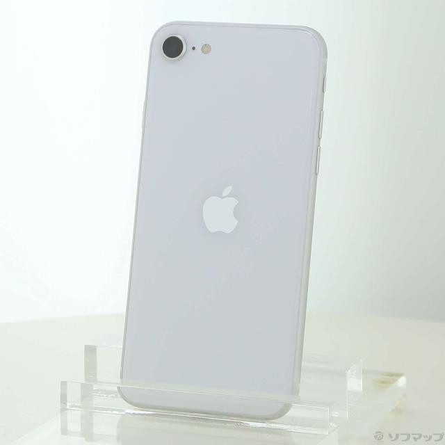 (中古)Apple iPhone SE 第2世代 64GB ホワイト MHGQ3J/A SIMフリー(247-ud)