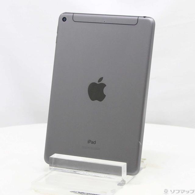 (中古)Apple iPad mini 第5世代 64GB スペースグレイ MUX52J/A SIMフリー(352-ud)