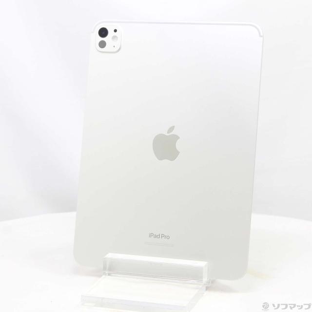 (中古)Apple iPad Pro 11インチ 第5世代 標準ガラス 256GB シルバー MVV93J/A Wi-Fi(352-ud)