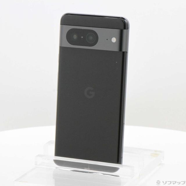 (中古)GOOGLE Google Pixel 8 128GB オブシディアン GOSAY2 Softbank SIMフリー(349-ud)